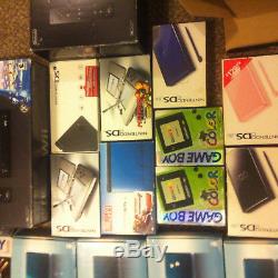 Lot of Nintendo Wii Gamecube Gameboy Color 3ds XL DSI Empty Box DS Lite