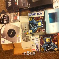 Lot of Nintendo Wii Gamecube Gameboy Color 3ds XL DSI Empty Box DS Lite