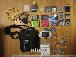 Lot of game boy color and advance including games and accessories