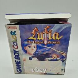 Lufia The Legend Returns Nintendo Game Boy Color Complete in Box UK PAL