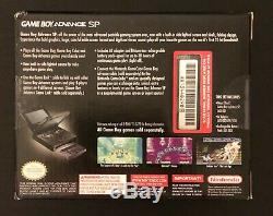 MINT CONDITION Nintendo Game Boy Advance SP Handheld Console Onyx Black