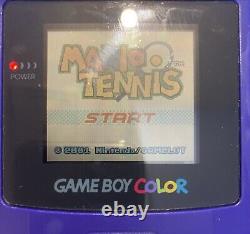 Mario Tennis Nintendo GameBoy Colour Color Boxed