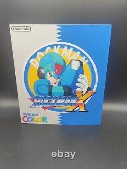 Mega Man X Boxed Nintendo Gameboy Color Console GBC Laminated Q5 IPS Screen UK