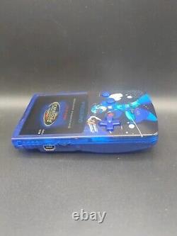 Mega Man X Boxed Nintendo Gameboy Color Console GBC Laminated Q5 IPS Screen UK