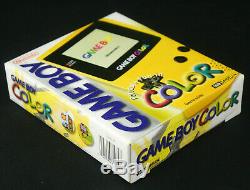 Mega Rare Factory Sealed NOS Nintendo Game Boy Color GBC System Dandelion Yellow