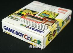 Mega Rare Factory Sealed NOS Nintendo Game Boy Color GBC System Dandelion Yellow