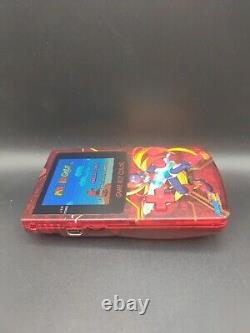 Megaman Boxed Nintendo Gameboy Color Console GBC Laminated Q5 IPS Screen UK