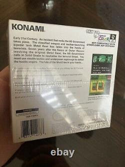 Metal Gear Solid FACTORY SEALED see pics Nintendo GameBoy Color GBC WATA VGA RDY