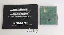 Metal Gear Solid Game Boy Colour Color Game And Manual. GENUINE. Working VGC