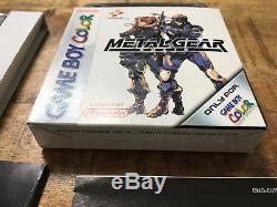 Metal Gear Solid Gameboy Color OVP / CIB PAL / EUR MINT