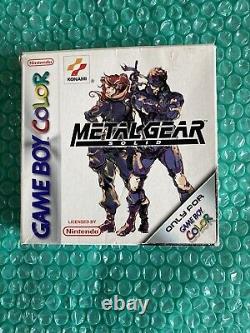 Metal Gear Solid Ghost Babel Nintendo Game Boy Color UK PAL BOXED