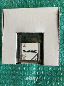 Metal Gear Solid Ghost Babel Nintendo Game Boy Color UK PAL BOXED