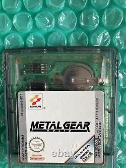 Metal Gear Solid Ghost Babel Nintendo Game Boy Color UK PAL BOXED