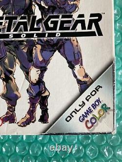 Metal Gear Solid Ghost Babel Nintendo Game Boy Color UK PAL BOXED