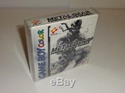 Metal Gear Solid (Nintendo Game Boy Color, 2000) Complete in Box CIB. NICE