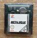 Metal Gear Solid Nintendo Gameboy Color Advance Game, Genuine