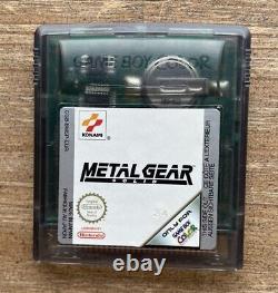 Metal Gear Solid Nintendo Gameboy Color Advance Game, GENUINE