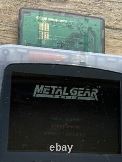 Metal Gear Solid Nintendo Gameboy Color Advance Game, GENUINE