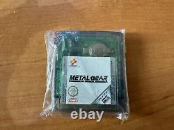 Metal Gear Solid Nintendo Gameboy Color PAL EUR BOXED CIB Great Condition