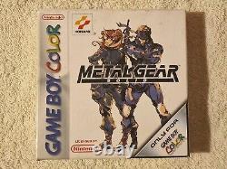 Metal Gear Solid, Nintendo Gameboy Colour, Boxed With Manual/Leaflet VGC