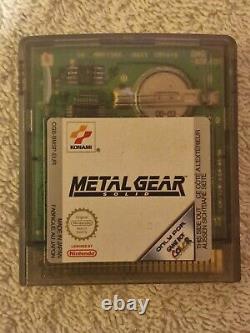 Metal Gear Solid, Nintendo Gameboy Colour, Boxed With Manual/Leaflet VGC