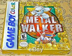 Metal Walker NES Nintendo GAMEBOY SYSTEM Game Boy Color SEALED NEW RARE