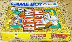 Metal Walker NES Nintendo GAMEBOY SYSTEM Game Boy Color SEALED NEW RARE