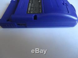 Modded AGS 101 Nintendo Game Boy Color grape purple Handheld System BACKLIT