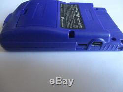 Modded AGS 101 Nintendo Game Boy Color grape purple Handheld System BACKLIT