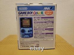 NEW Gameboy Color ANA Limited Edition Japan GREAT BOX + 2 NEW GAMES PREMIUM