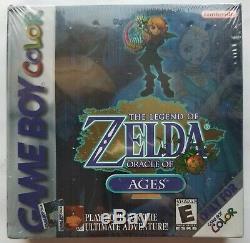 NEW Legend of Zelda Oracle of Ages (Game Boy Color, 2001) Factory SEALED
