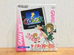 NEW NINTENDO GAME BOY COLOR Cardcaptor Sakura Console Boxed CGB-001 F/S