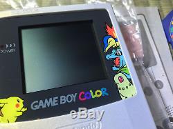 NEW Nintendo Game Boy Color Pokemon Center Japanese Handheld Import System