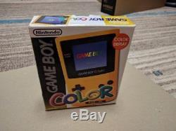 NEW Nintendo Gameboy Color Yellow Console System Japan SUPER SALE WOW