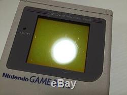 NEW Nintendo Original Game boy Gray Color Console DMG001 Boxed setedH