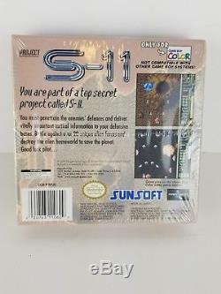 NEW! Project S-11 Nintendo Game Boy Color Factory Sealed