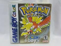 NEW (with Wear) Pokemon Gold Nintendo GameBoy Color Game SEALED AUTHENTIC US NTSC