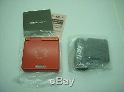NINTENDO GAME BOY Advance SP Console POKEMON Center Charizard Limited Color