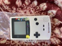 NINTENDO GAME BOY COLOR Console Pocket Monster GOLD SILVER Limited With ROM Rare
