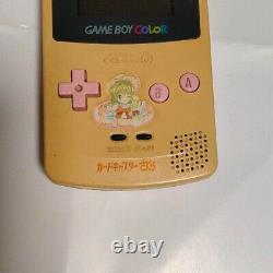 NINTENDO GAME BOY COLOR GAMEBOY Console CARDCAPTOR SAKURA Limited Model Japan