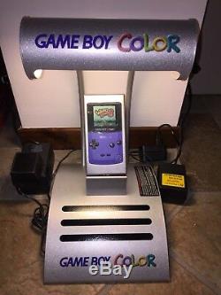 NINTENDO GAME BOY COLOR Shop DISPLAY UNIT Kiosk GAMEBOY USA Raro