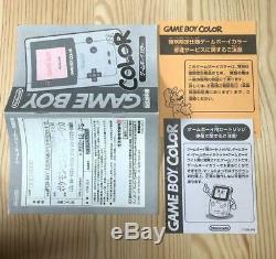 NINTENDO GAME BOY Color POKEMON GOLD & SILVER Edition Japanese