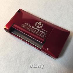 NINTENDO GAME BOY Micro Console Famicom Color withGame Free shipping Pre-owned
