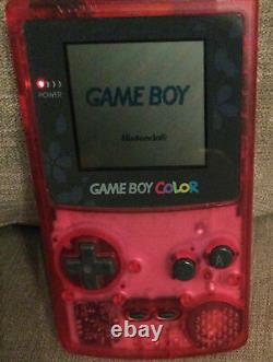 NINTENDO Game Boy Color Console Sakura Wars Limited pink rare