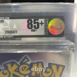 NINTENDO Gameboy Color Pokemon Crystal VGA/UKG Graded 85+NM GOLD 2001