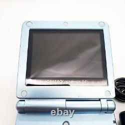NTSC USA Pearl Blue Nintendo Game Boy Advance SP 101 180 Day Guarantee Gameboy