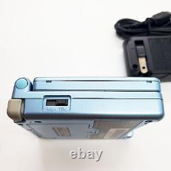 NTSC USA Pearl Blue Nintendo Game Boy Advance SP 101 180 Day Guarantee Gameboy