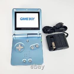 NTSC USA Pearl Blue Nintendo Game Boy Advance SP 101 180DayGuarantee Gameboy