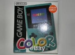 New Nintendo Game boy Color Blue Edition Boxed JAPAN F/S