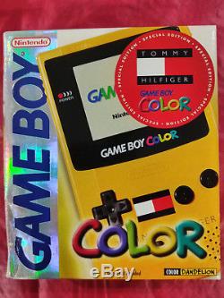New Nintendo Gameboy Color Tommy Hilfiger Special Edition